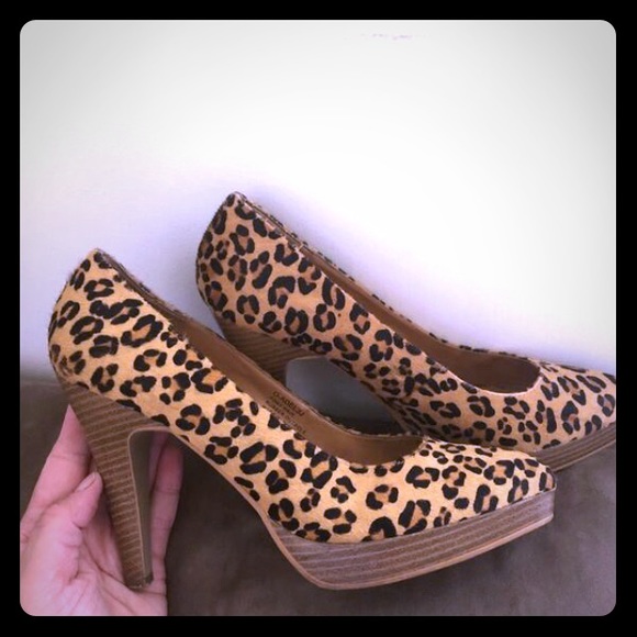 Nine West Shoes - Leopard Heels